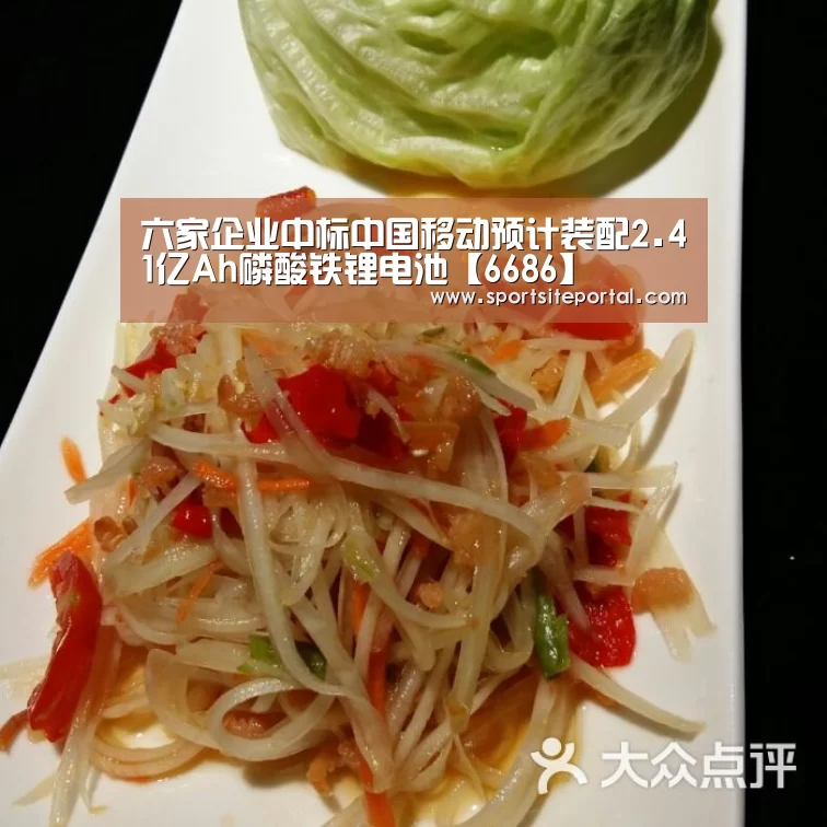 六家企业中标中国移动预计装配2.41亿Ah磷酸铁锂电池【6686】(图3) 6686体育
